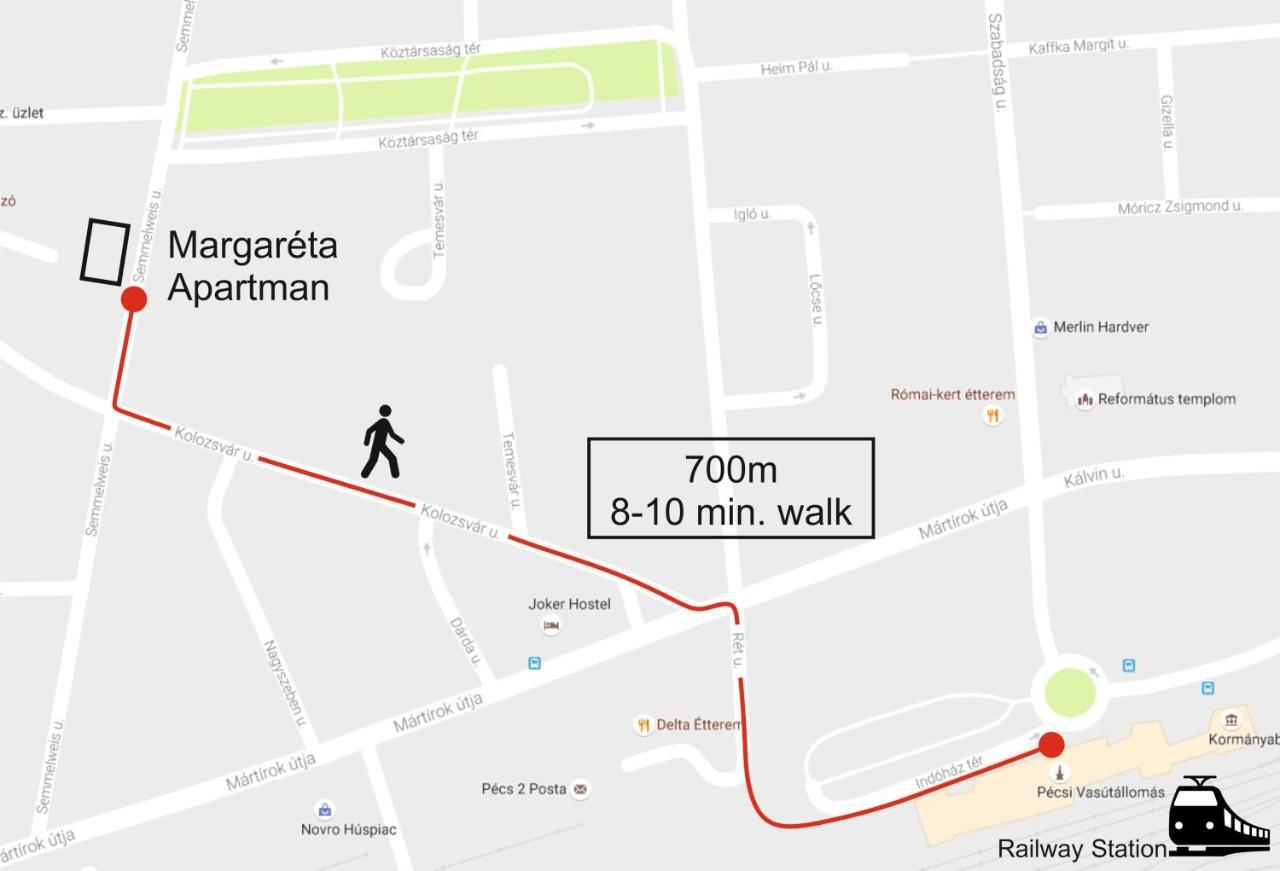 Margareta Apartman Πετς Εξωτερικό φωτογραφία